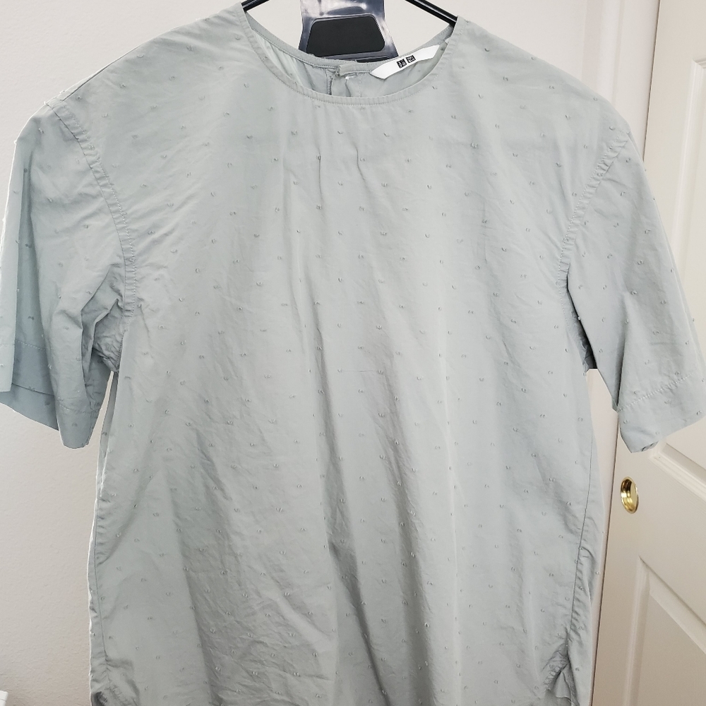 Sage Blouse uniqlo